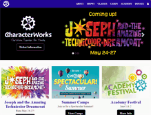Tablet Screenshot of cworkstheater.org